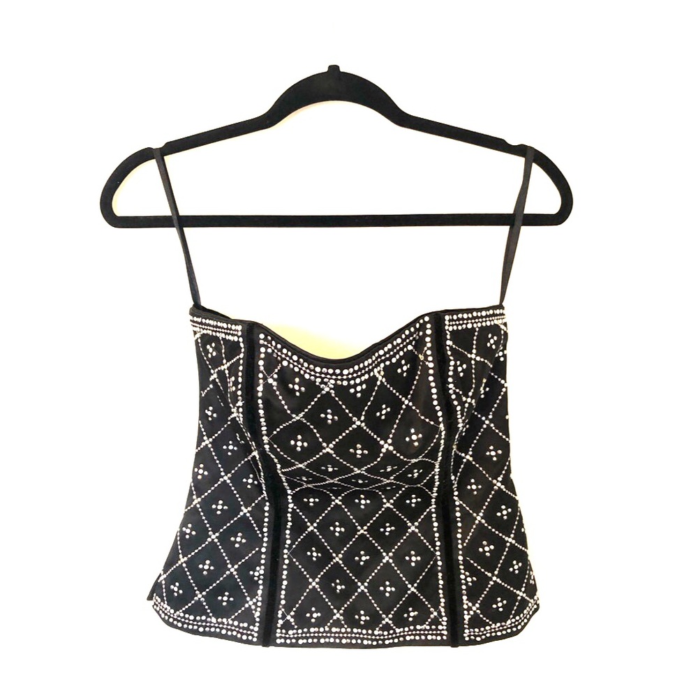 NWOT Black Bustier by White House Black Market